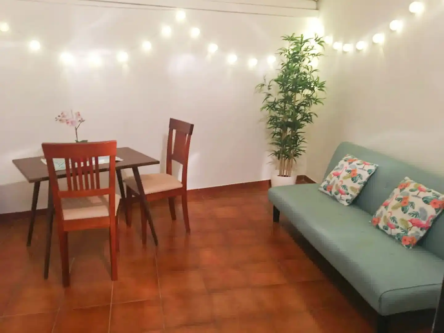 Living room of Flat for rent in Puerto de la Cruz  with Furnished and Community pool