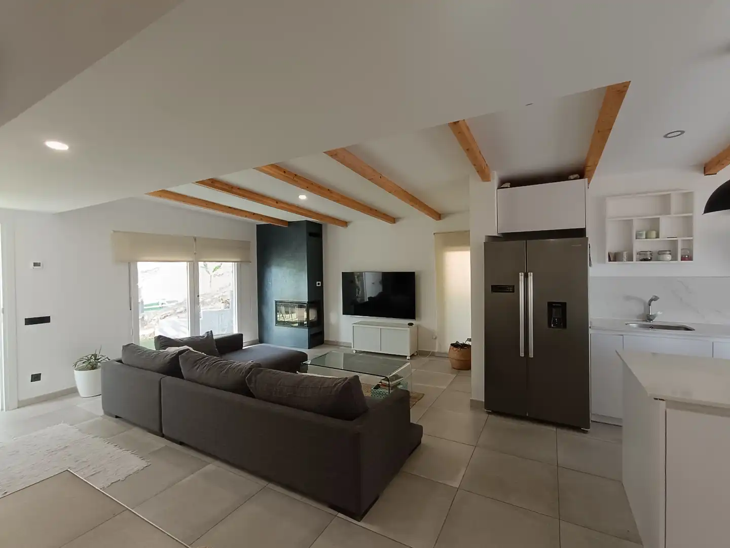 Sala d'estar de Casa o xalet en venda en Villanueva del Pardillo amb Aire condicionat, Calefacció i Jardí privat