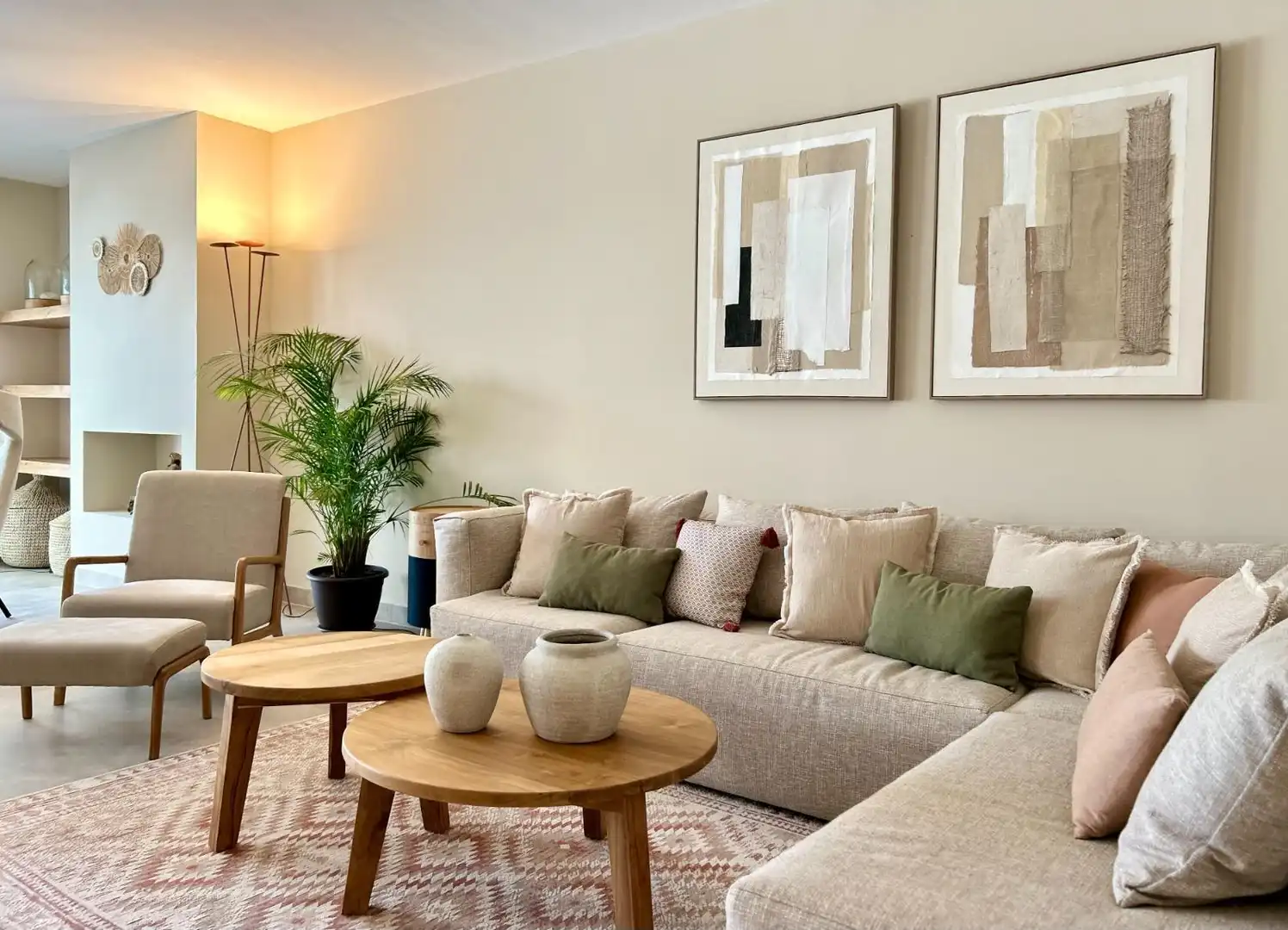 Living room of Apartments for sale in Marbella  with Air Conditioner, Heating and Private garden