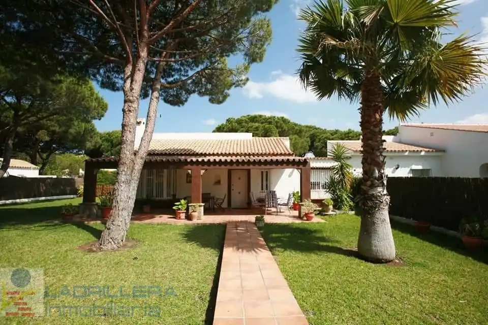 Vista exterior de Casa o xalet en venda en Conil de la Frontera amb Calefacció i Piscina