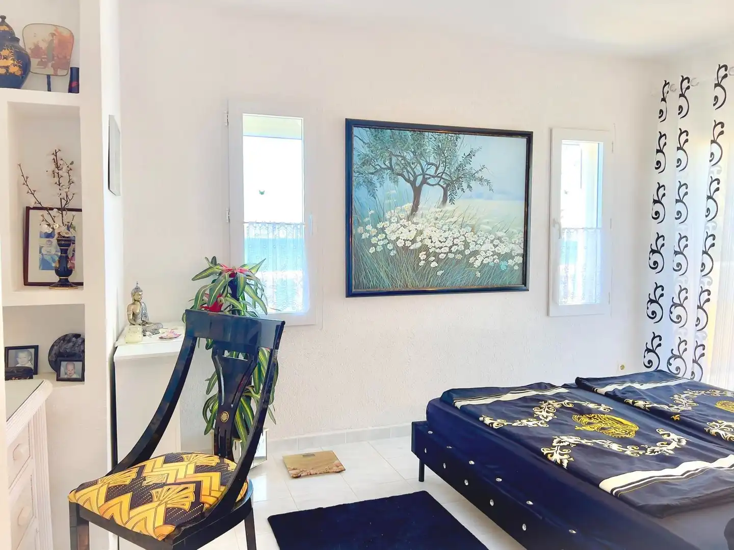 Schlafzimmer von Haus oder Chalet zum Verkauf in La Manga del Mar Menor mit Klimaanlage, Heizung und Privatgarten