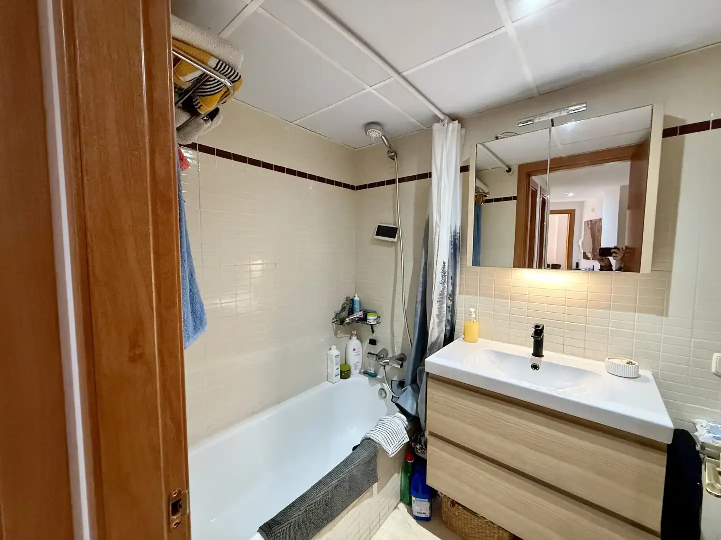 Badezimmer von Wohnung zum Verkauf in Malgrat de Mar mit Heizung und Terrasse