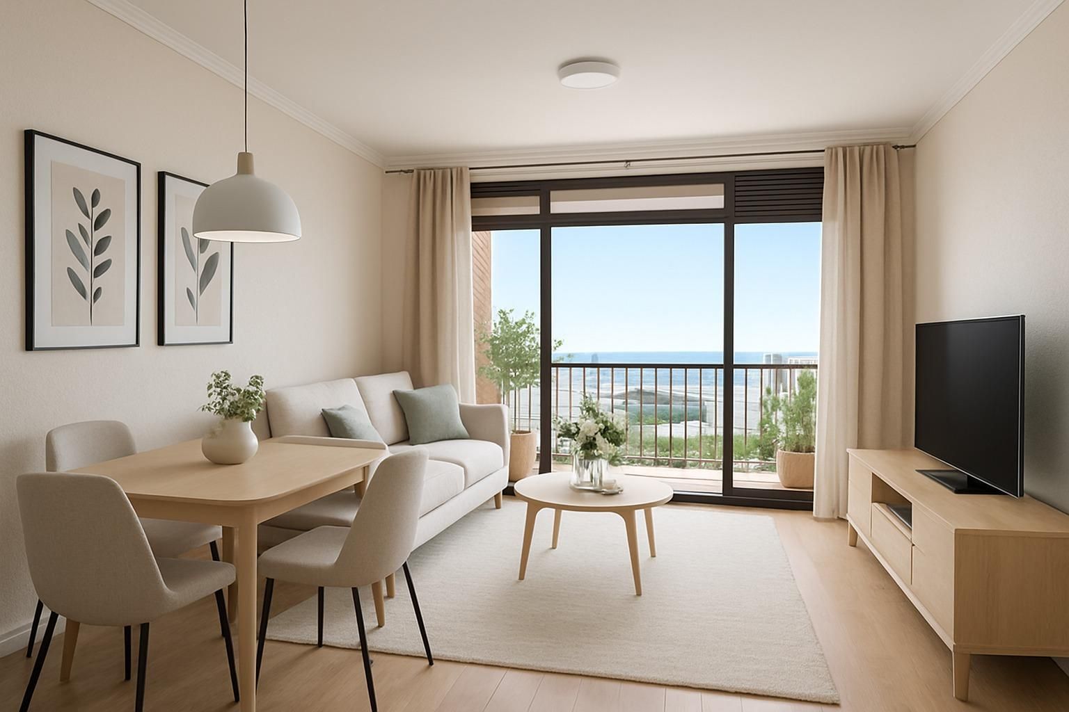 Living room of Attic for sale in  Barcelona Capital  with Terrace and Balcony