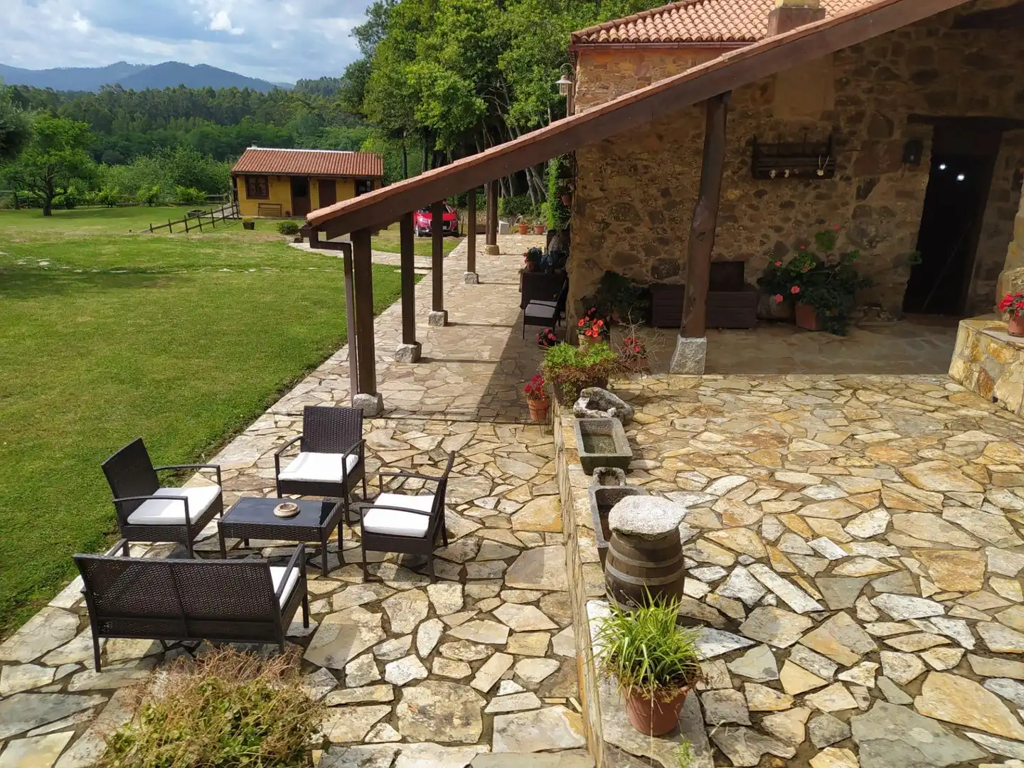 Terrasse von Haus oder Chalet zum Verkauf in Ortigueira