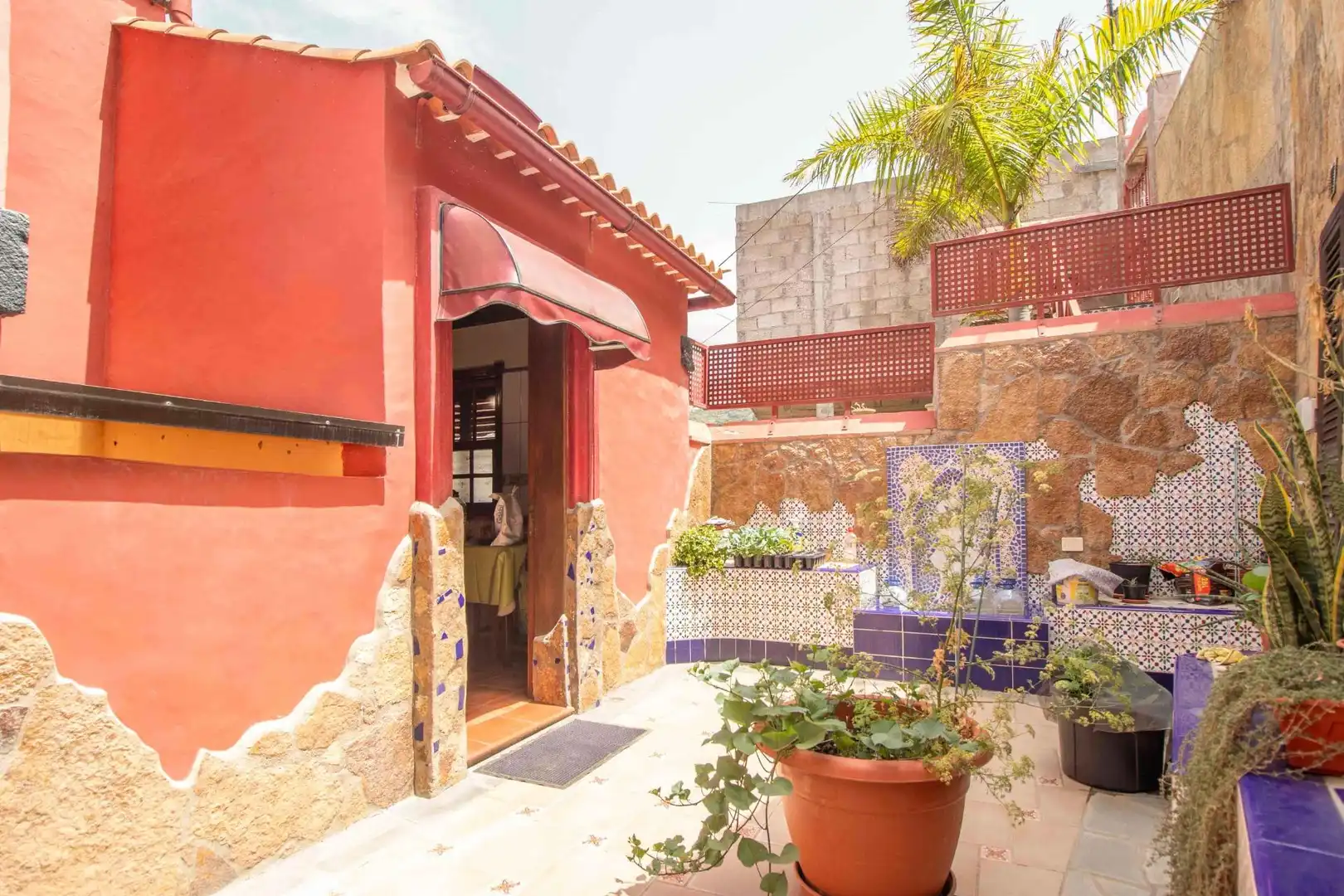Terrassa de Casa o xalet en venda en Icod de los Vinos amb Jardí privat, Terrassa i Traster