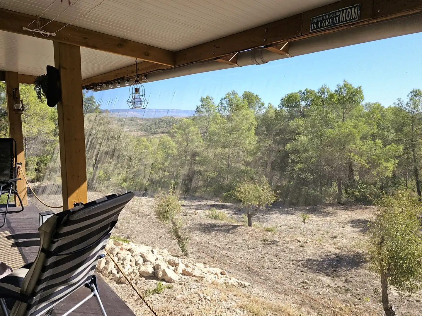 Terraza de Finca rústica en venta en Tivissa con Aire acondicionado y Internet