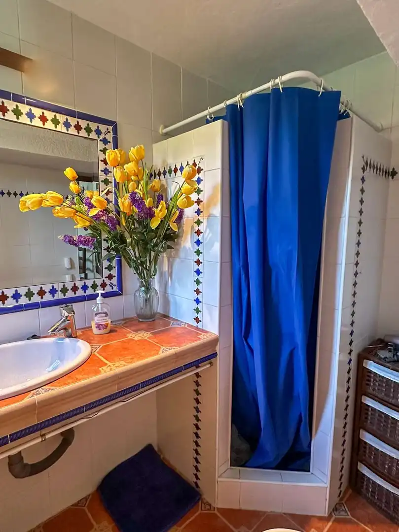 Baño de Apartamento en venta en Los Guájares con Terraza y Alarma