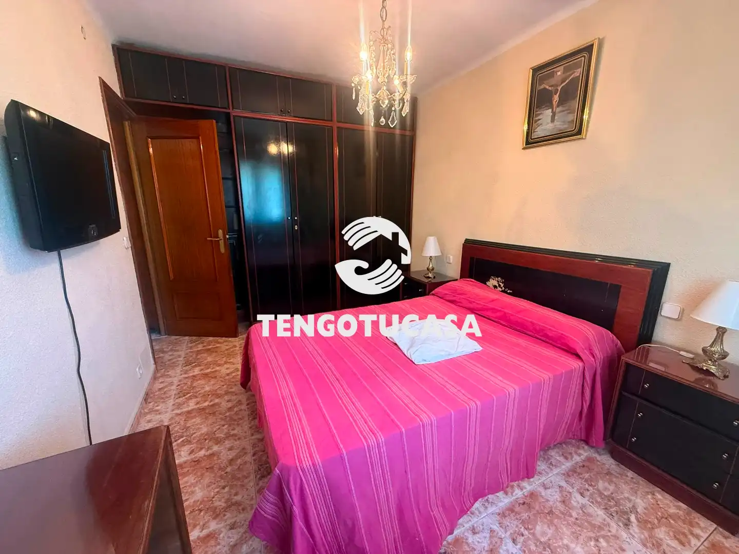 Bedroom of Flat for rent in Madrid