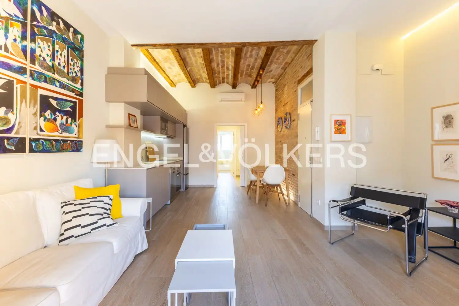 Sala d'estar de Pis en venda en L'Eixample