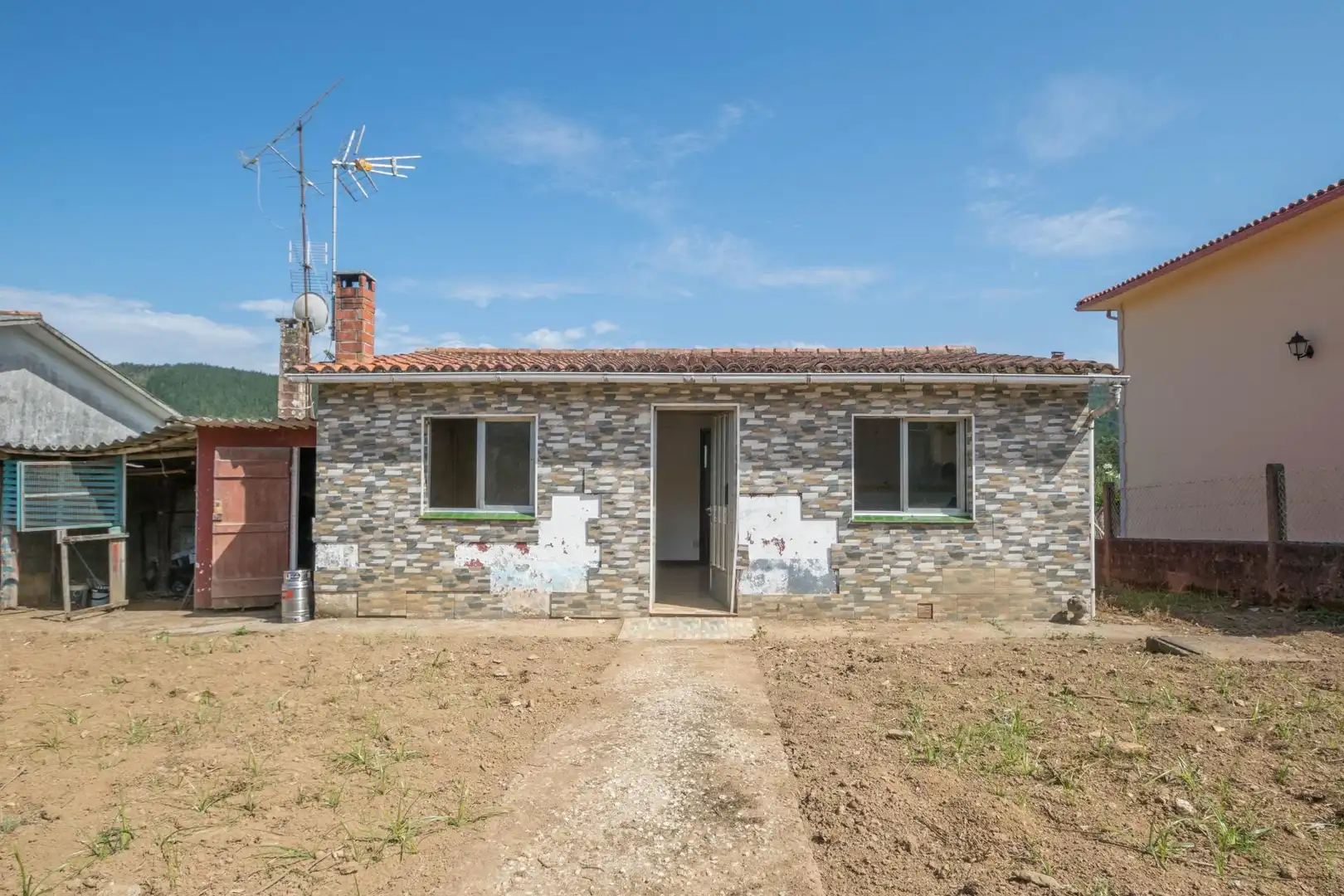 Vista exterior de Finca rústica en venta en Abegondo con Jardín privado y Trastero