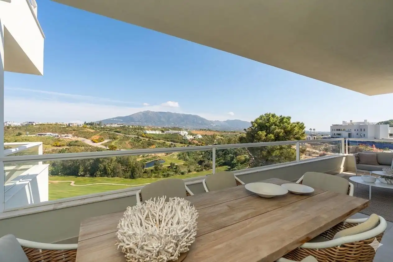 Terraza de Apartamento en venta en Mijas con Aire acondicionado, Terraza y Trastero