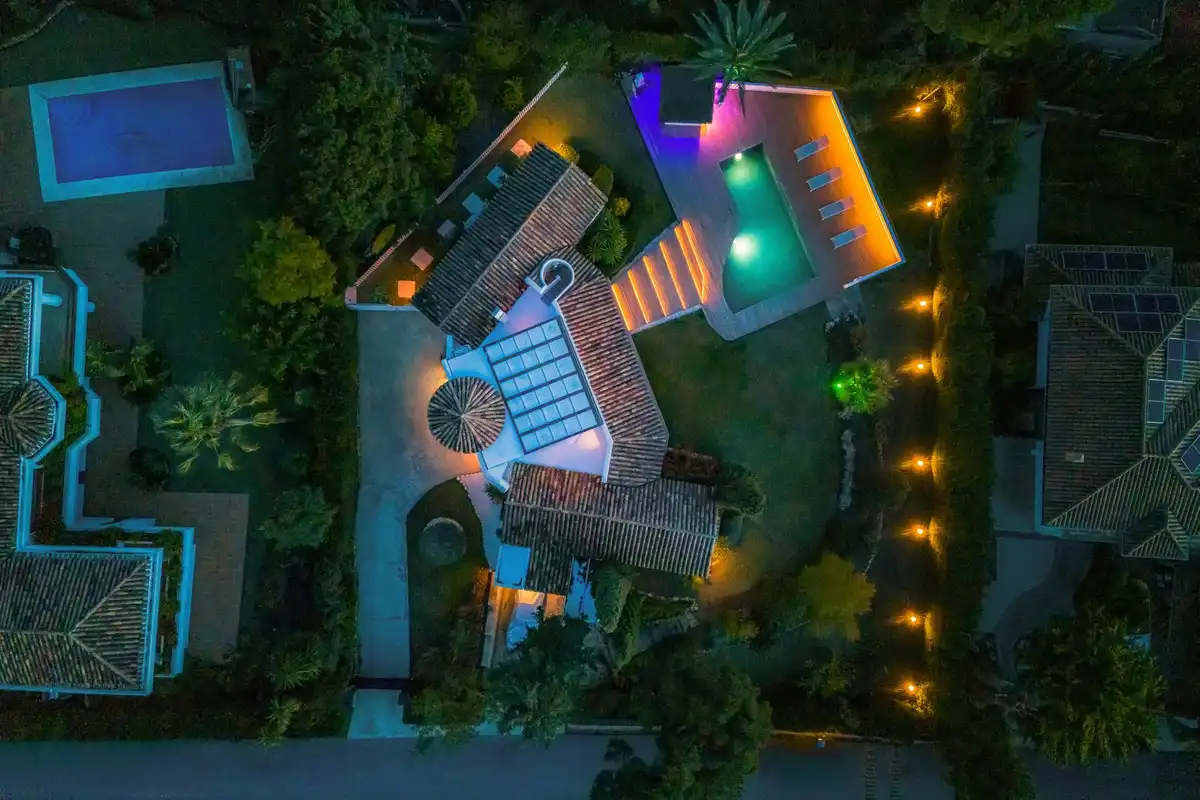 Jardín de Casa o chalet en venta en Marbella con Piscina