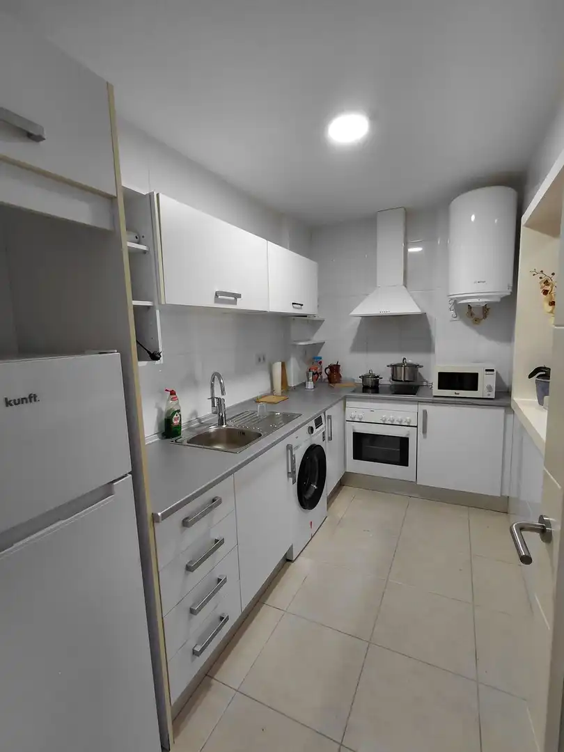 Kitchen of Flat for sale in Garrucha  with Air Conditioner, Terrace and Swimming Pool