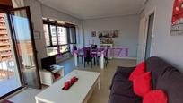 Living room of Flat for sale in Santurtzi   with Heating, Parquet flooring and Terrace