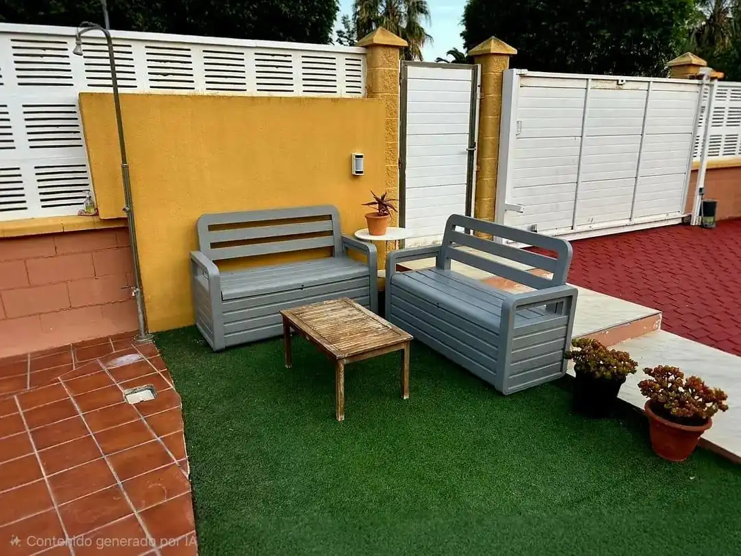 Terraza de Casa o chalet en venta en El Ejido con Aire acondicionado, Jardín privado y Terraza