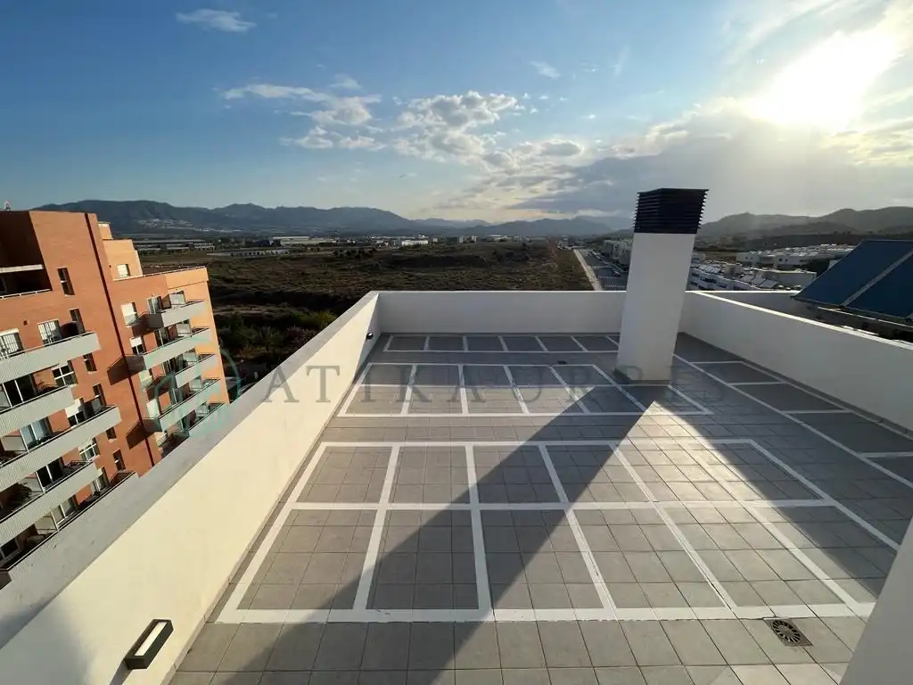 Terraza de Ático de alquiler en Málaga con Aire acondicionado, Terraza y Piscina
