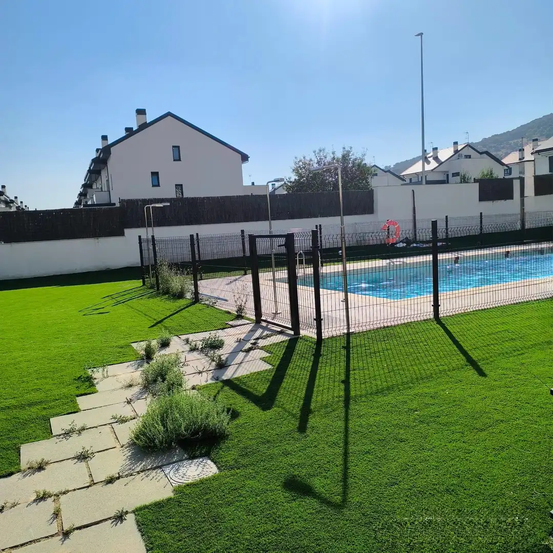 Swimming pool of Flat for rent in Moralzarzal  with Heating, Terrace and Storage room