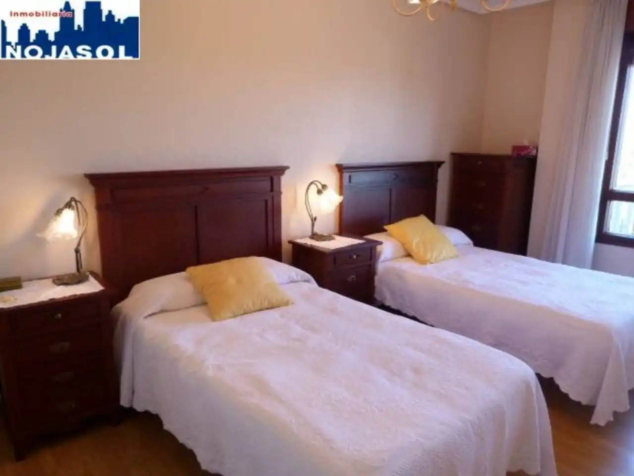 Bedroom of Flat for rent in Noja  with Heating, Terrace and Furnished
