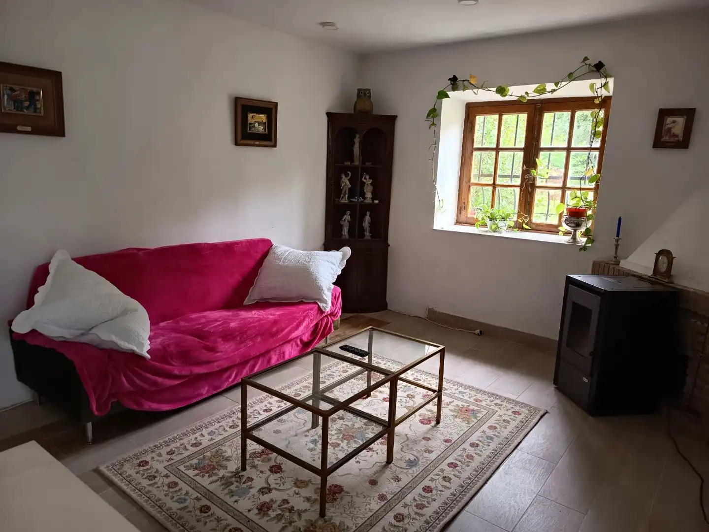 Living room of Houses for rent in Valdés - Luarca  with Heating, Private garden and Parquet flooring