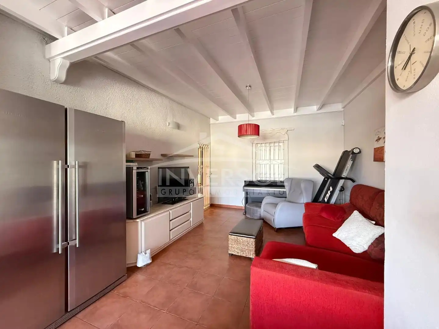 Sala de estar de Ático en venta en El Ejido con Aire acondicionado, Calefacción y Parquet