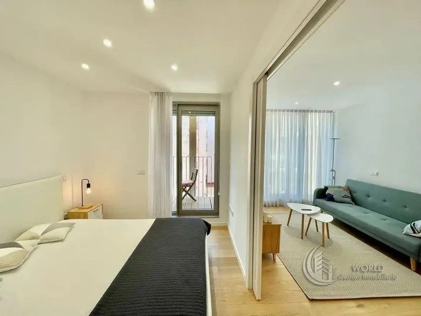Habitación de Piso de alquiler en Madrid con Aire acondicionado, Calefacción y Jardín privado