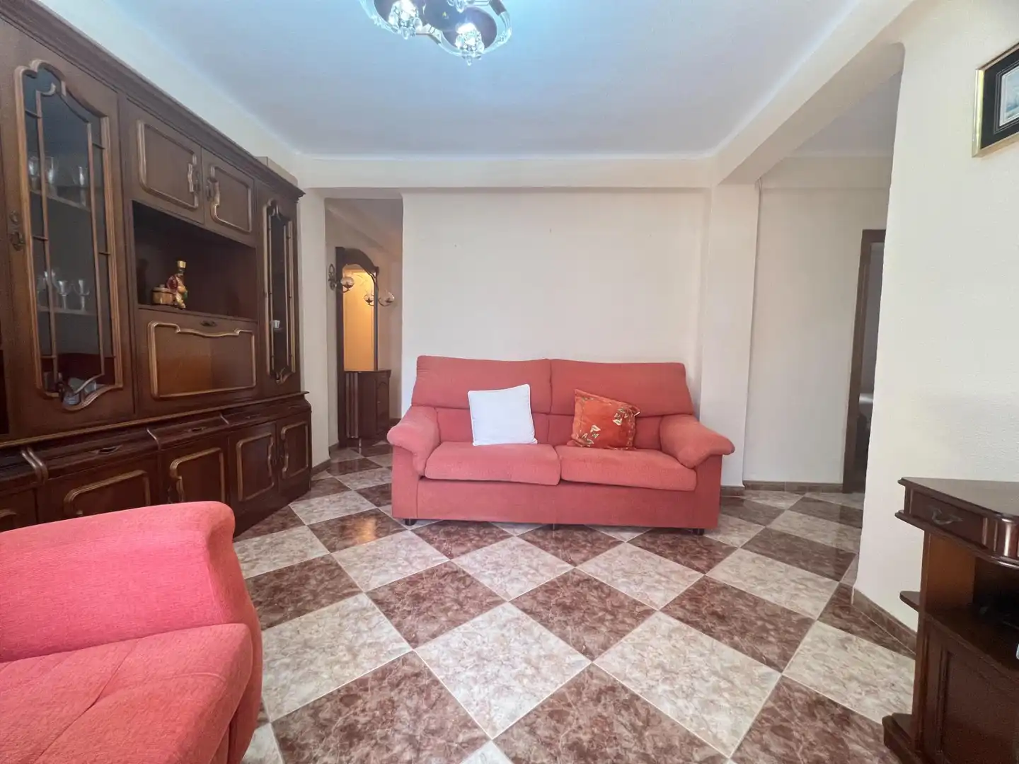 Sala d'estar de Pis en venda en Málaga