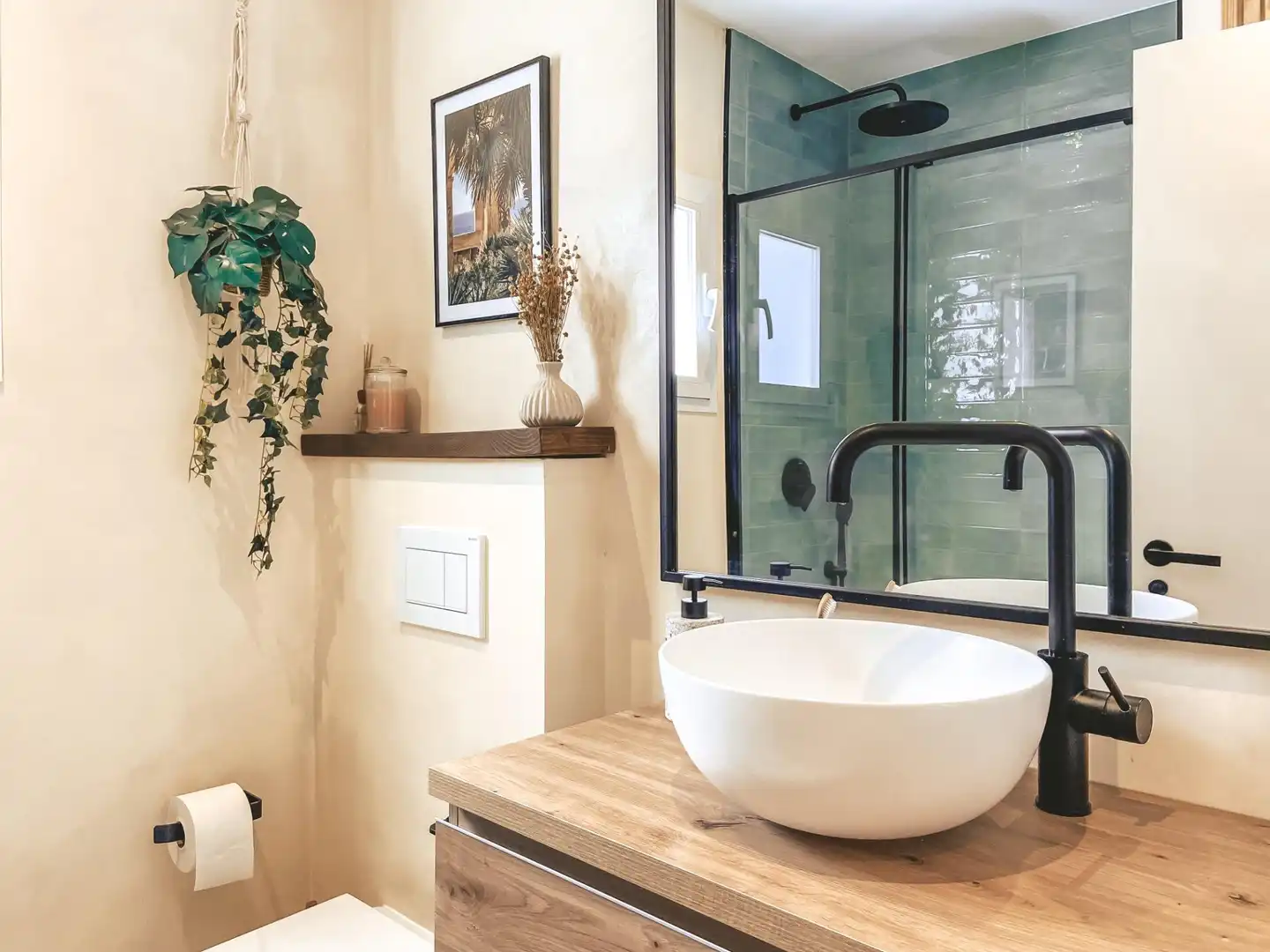 Baño de Apartamento en venta en  Palma de Mallorca con Aire acondicionado, Trastero y Amueblado