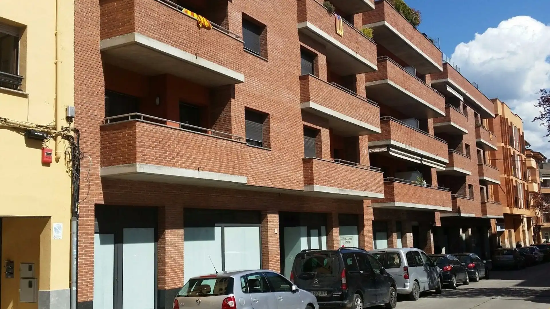 Vista exterior de Garaje de alquiler en Vic