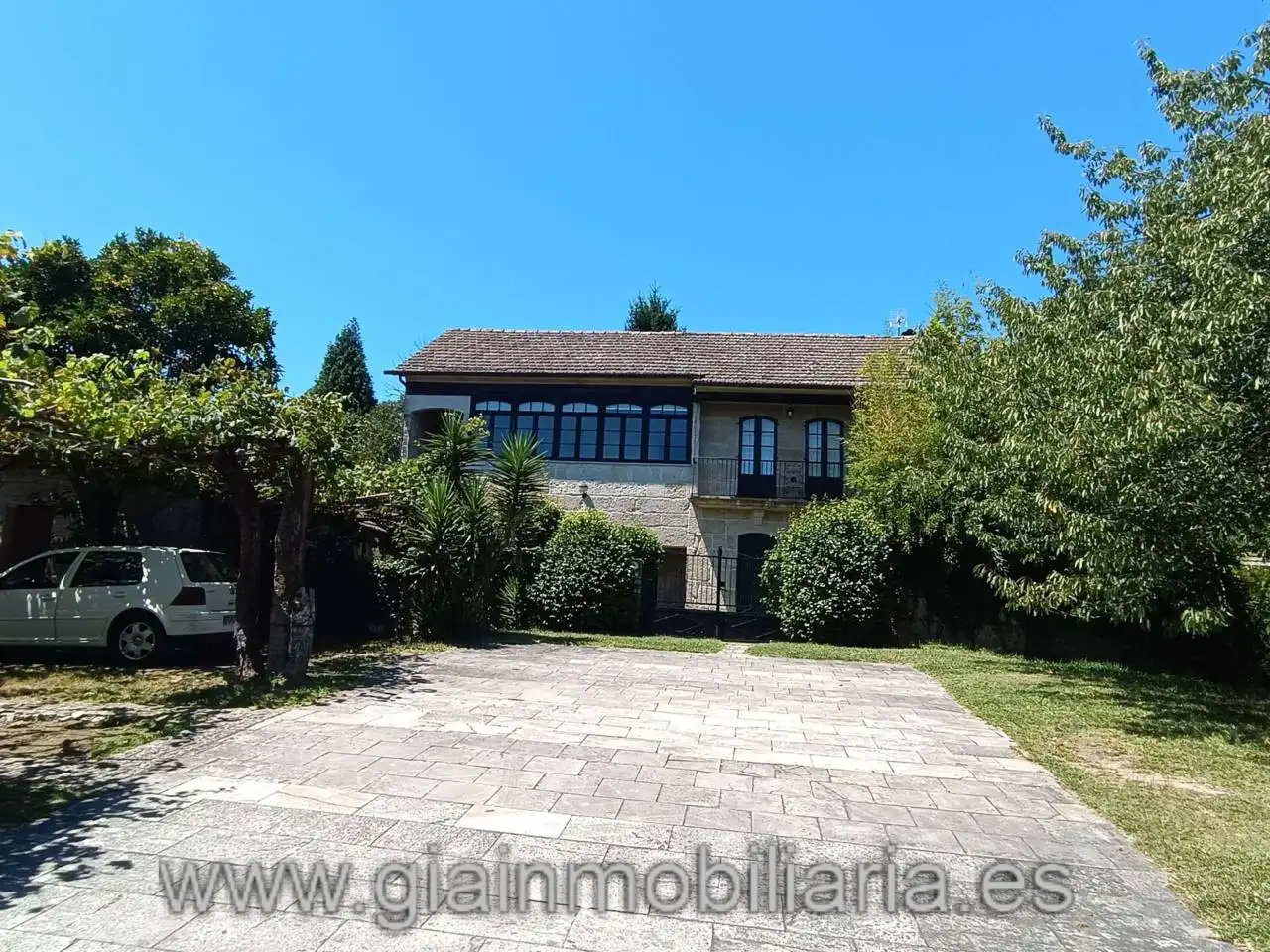 Vista exterior de Casa o chalet en venta en Mondariz con Calefacción, Jardín privado y Terraza