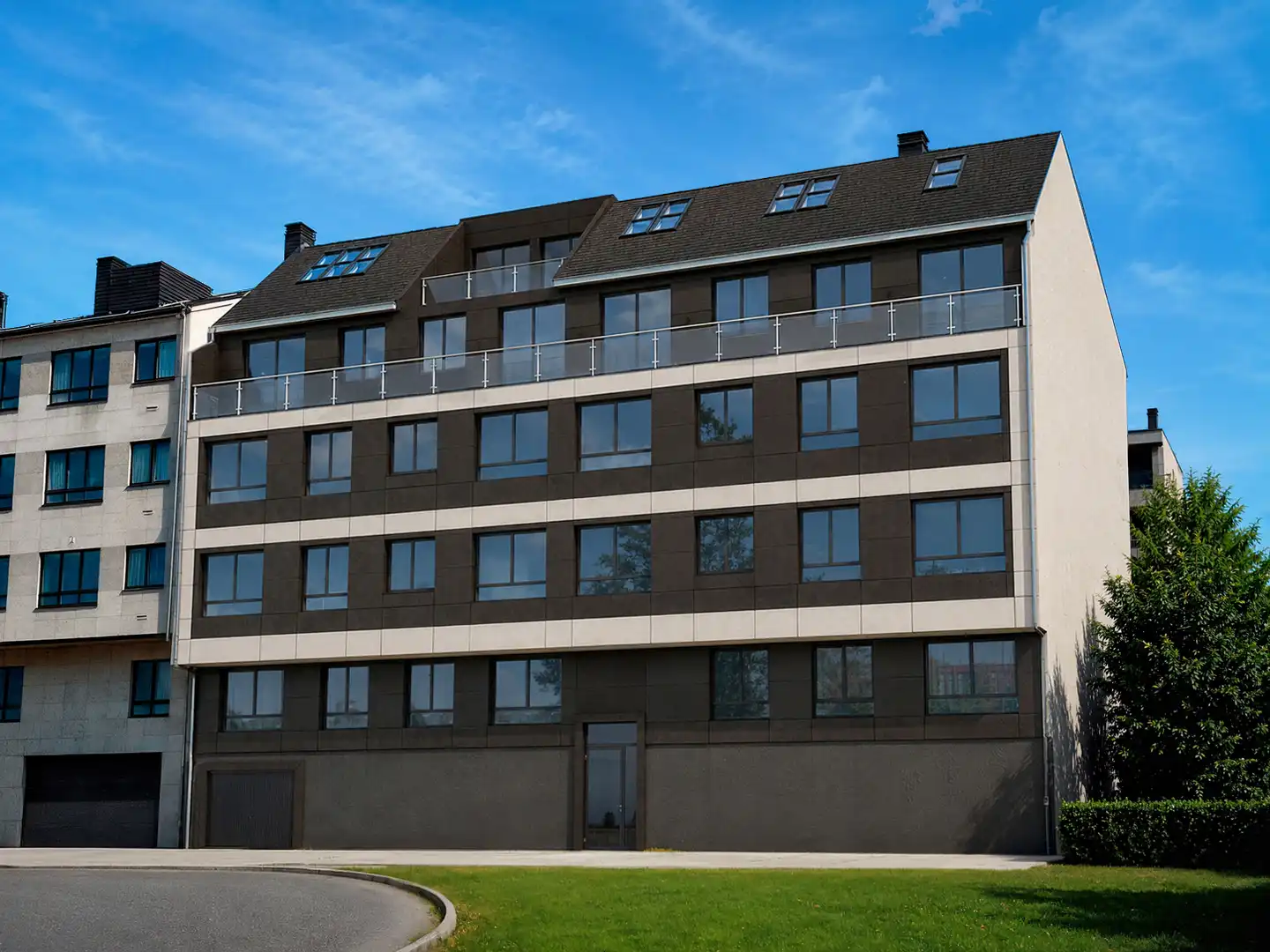 Exterior view of Flat for sale in Narón  with Heating, Parquet flooring and Terrace