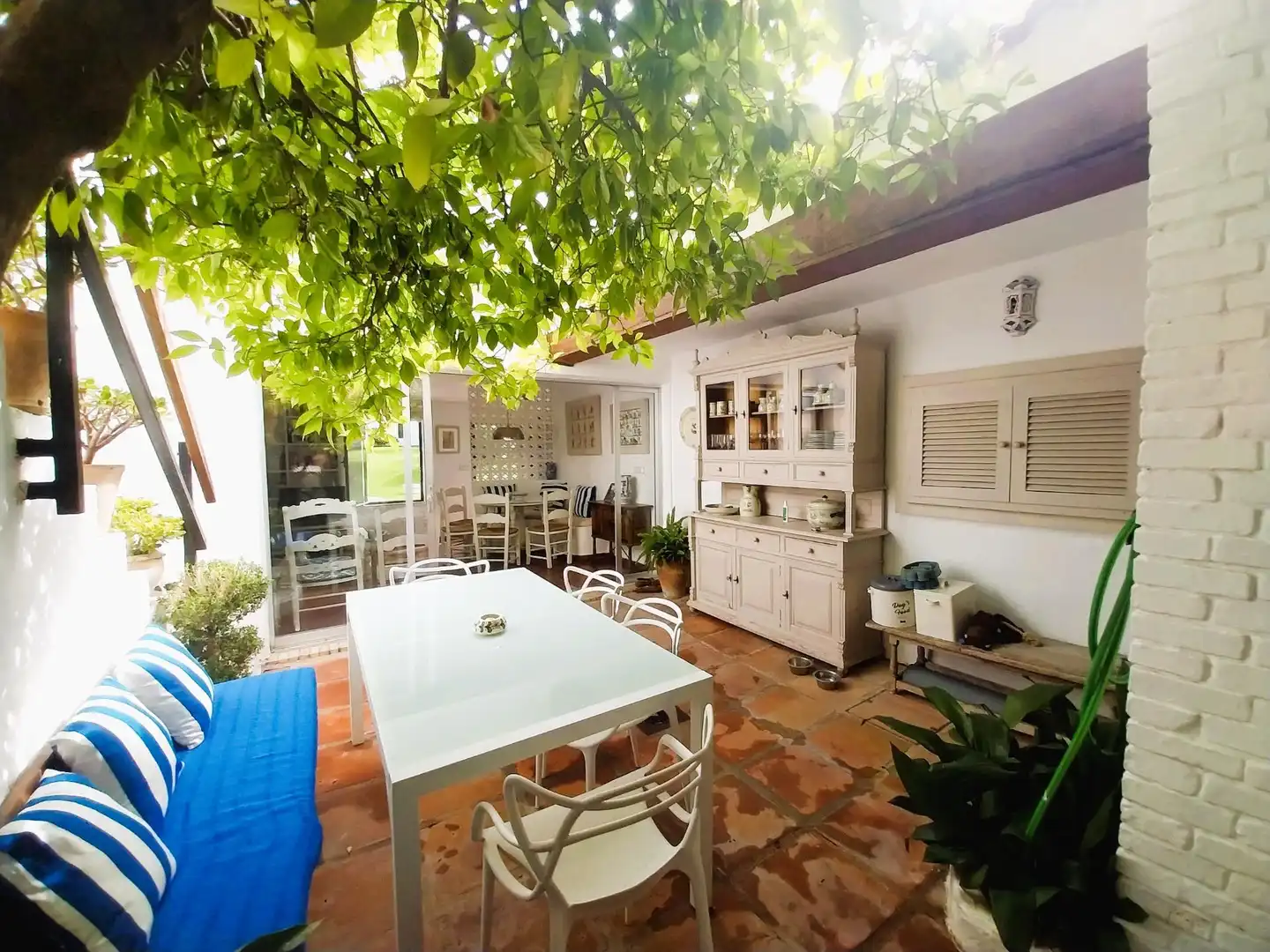 Terrassa de Casa o xalet de lloguer en Mijas amb Jardí privat, Terrassa i Moblat