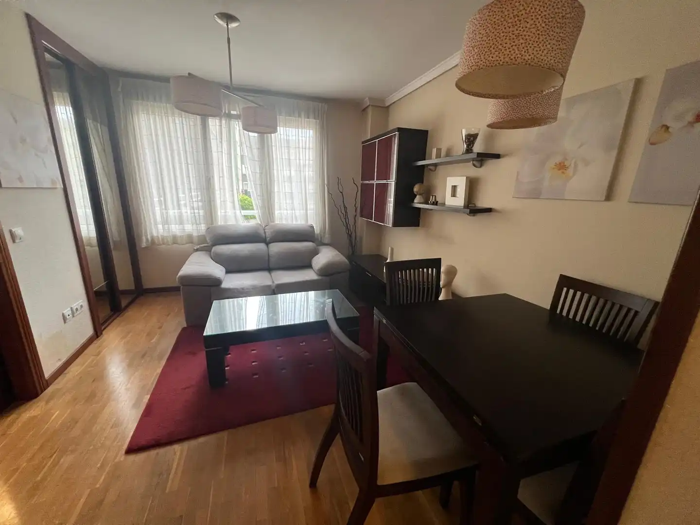 Sala de estar de Apartamento de alquiler en Gijón  con Calefacción, Trastero y Amueblado