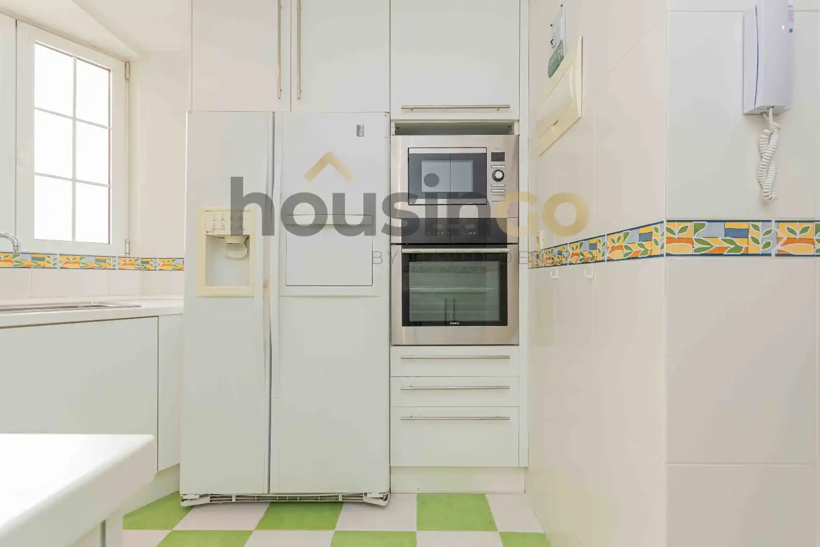 Küche von Wohnung zur Miete in Madrid mit Heizung und Terrasse