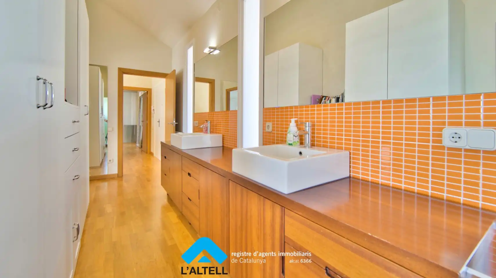 Baño de Casa o chalet en venta en L'Ametlla del Vallès con Aire acondicionado, Calefacción y Jardín privado