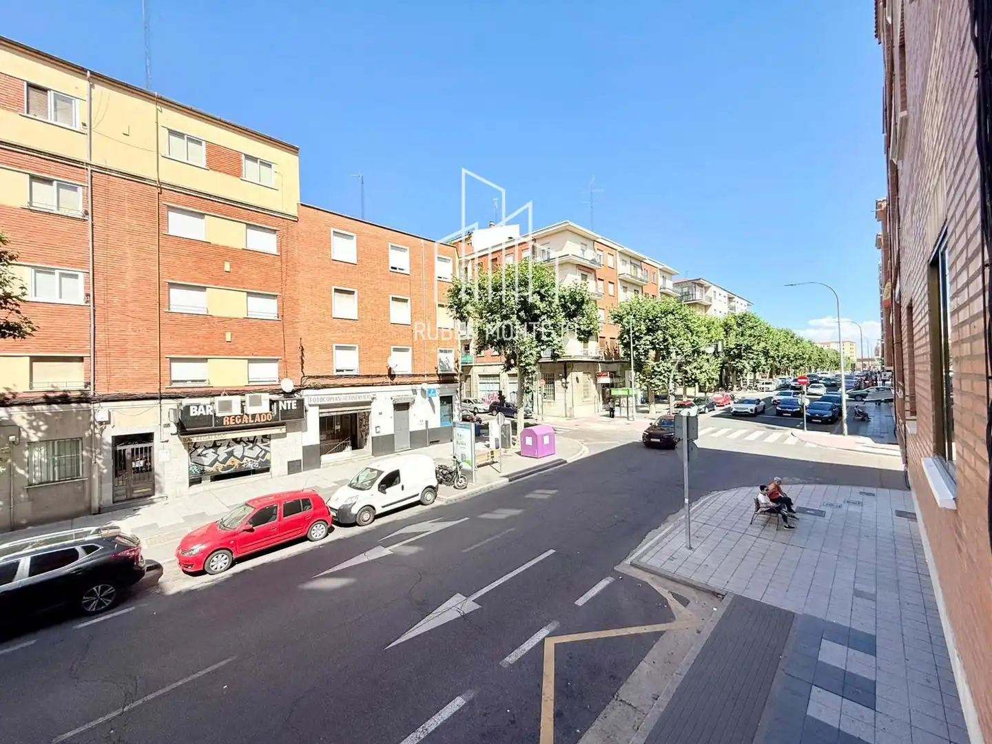 Exterior view of Flat for rent in Salamanca  with Heating, Terrace and Furnished