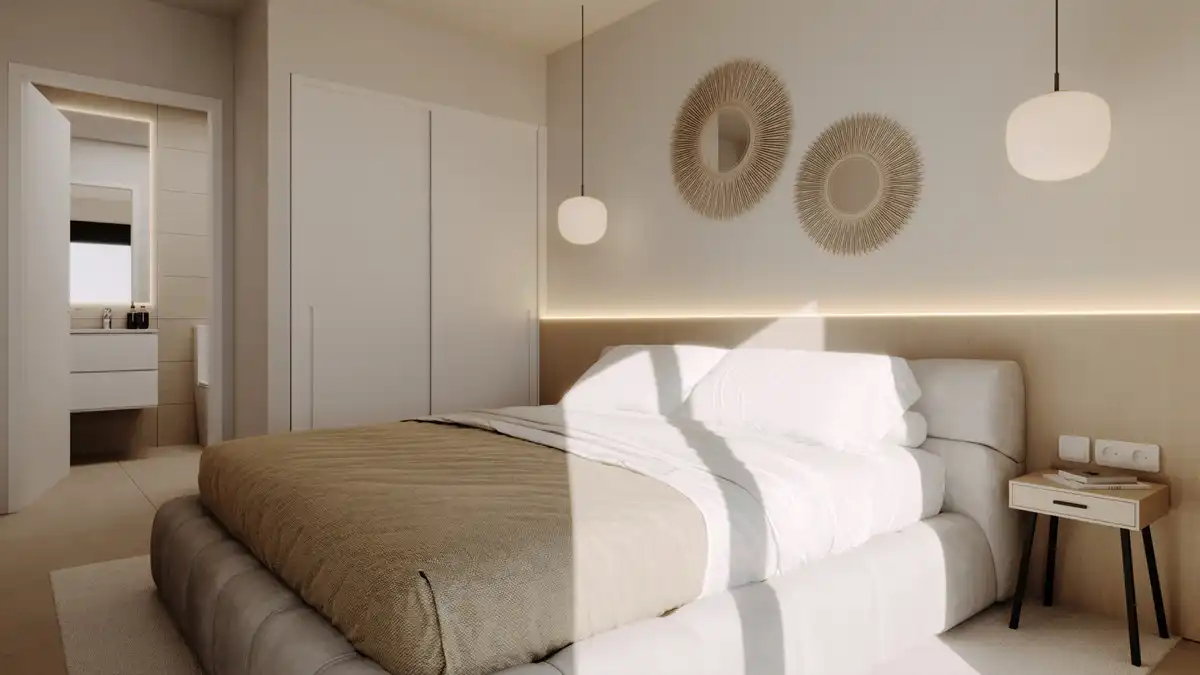 Dormitori de Apartament en venda en La Nucia