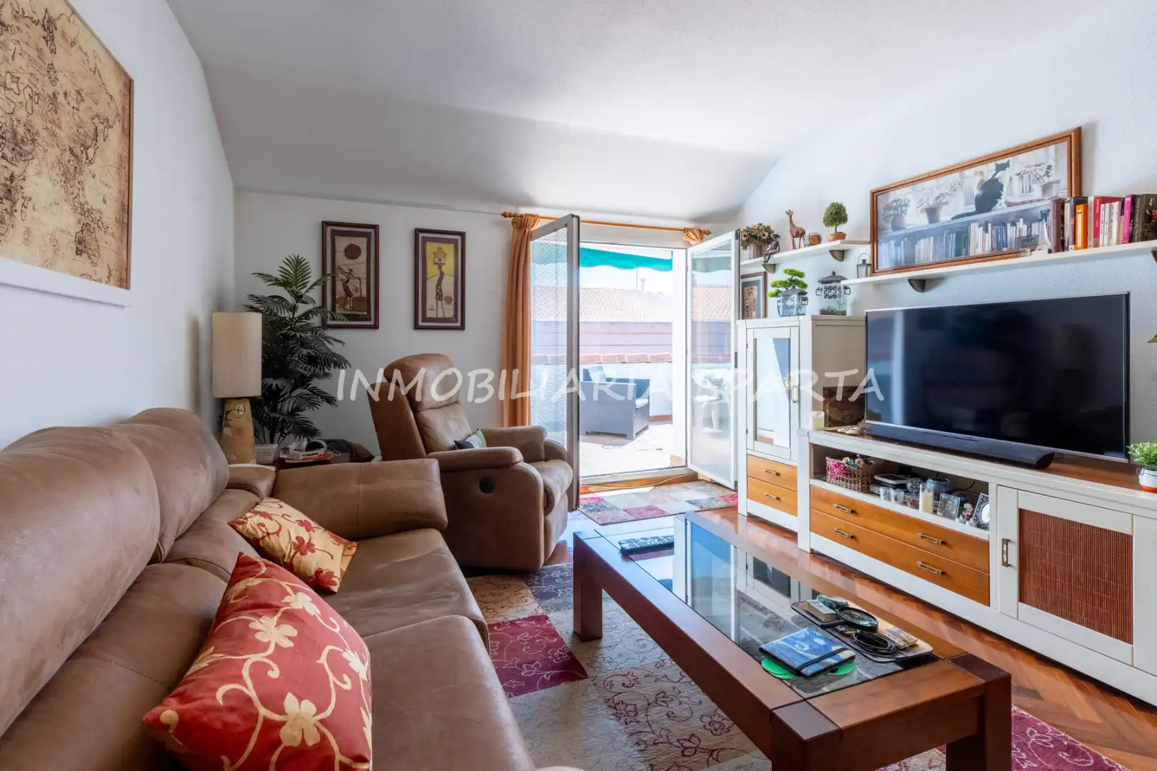 Living room of Duplexes for sale in Ciudad Real  with Air Conditioner, Heating and Parquet flooring