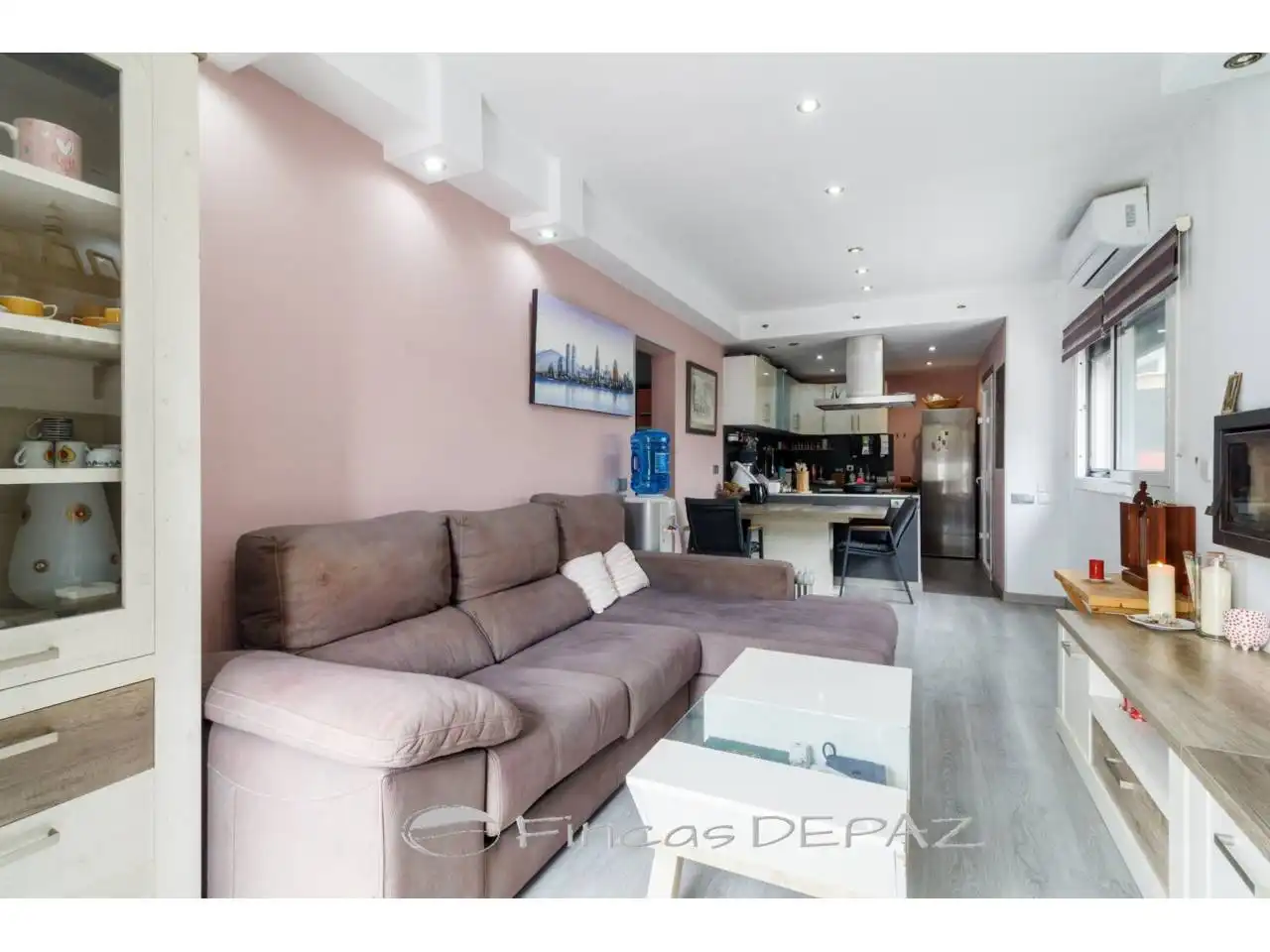 Living room of Houses for sale in Castelldefels  with Air Conditioner, Heating and Private garden