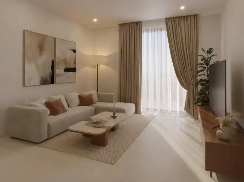 Sala de estar de Apartamento en venta en Santa Pola con Calefacción, Jardín privado y Terraza