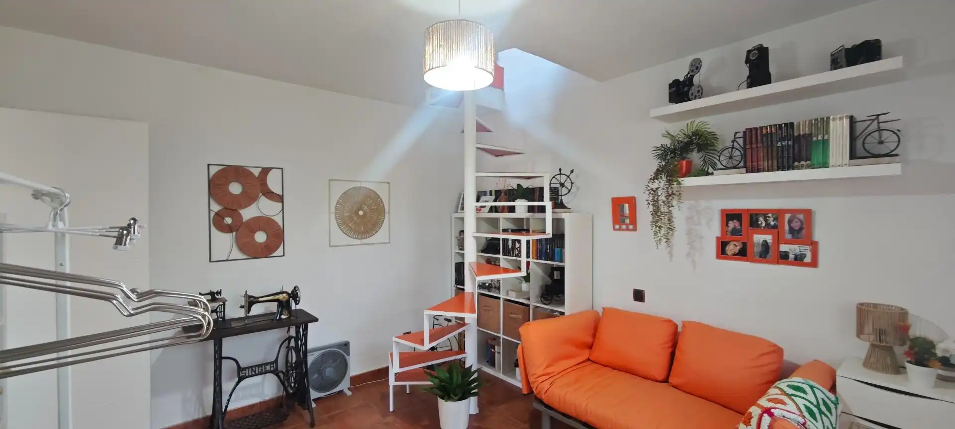 Sala de estar de Casa adosada en venta en El Catllar , Tarragona
