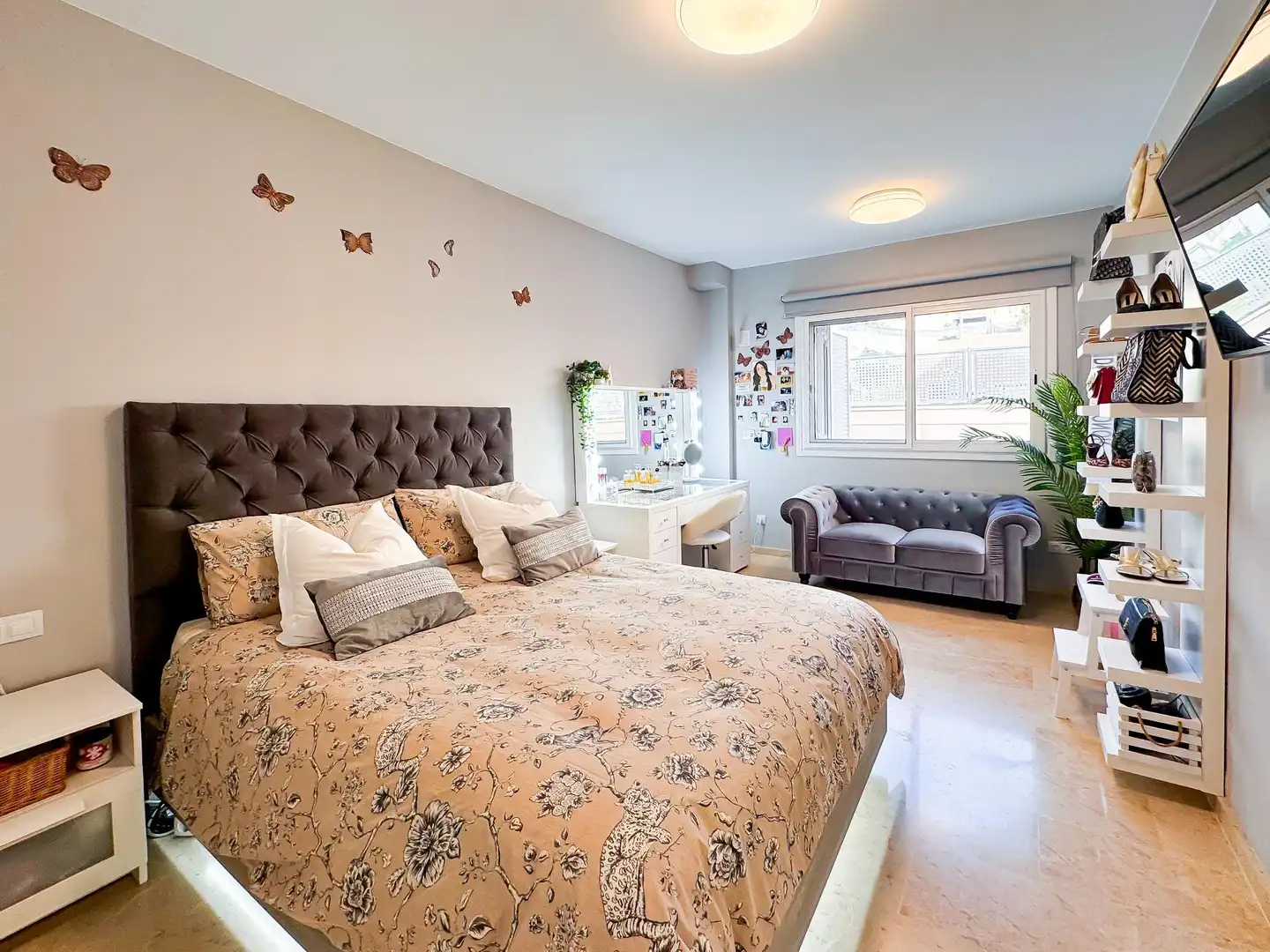 Bedroom of Houses for sale in Santiago del Teide  with Air Conditioner, Private garden and Terrace