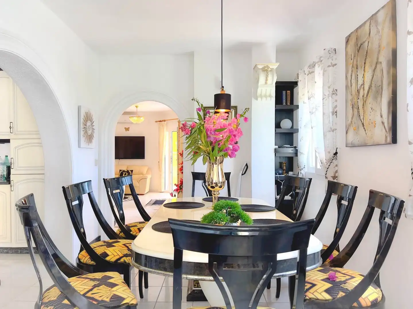Esszimmer von Haus oder Chalet zum Verkauf in La Manga del Mar Menor mit Klimaanlage, Heizung und Privatgarten