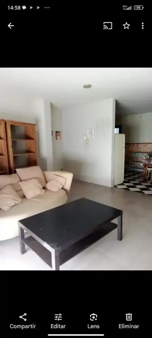 Sala d'estar de Pis en venda en Zafra amb Aire condicionat i Balcó