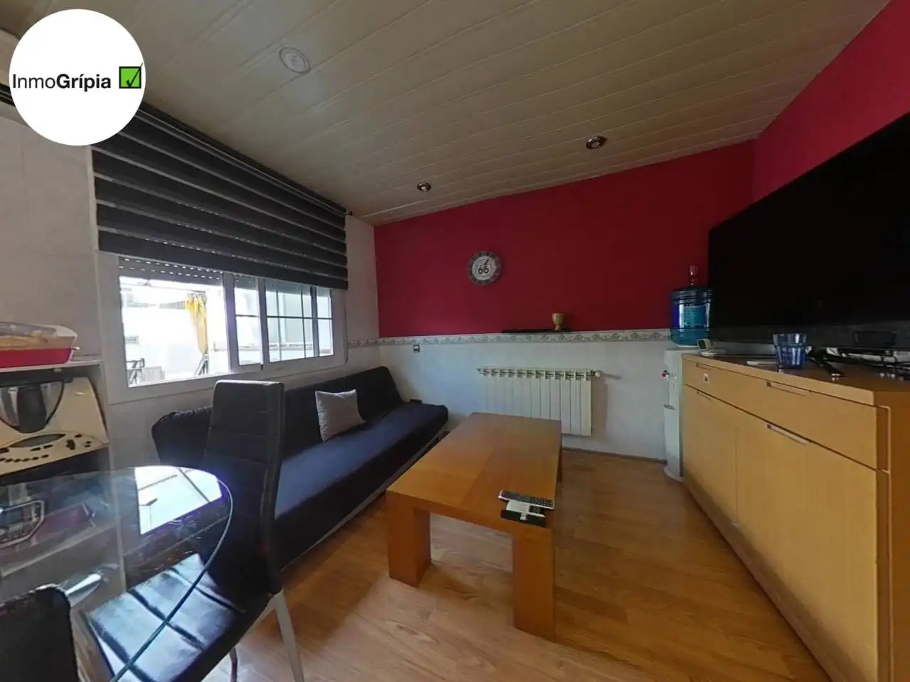 Living room of Houses for sale in Terrassa  with Air Conditioner, Heating and Parquet flooring