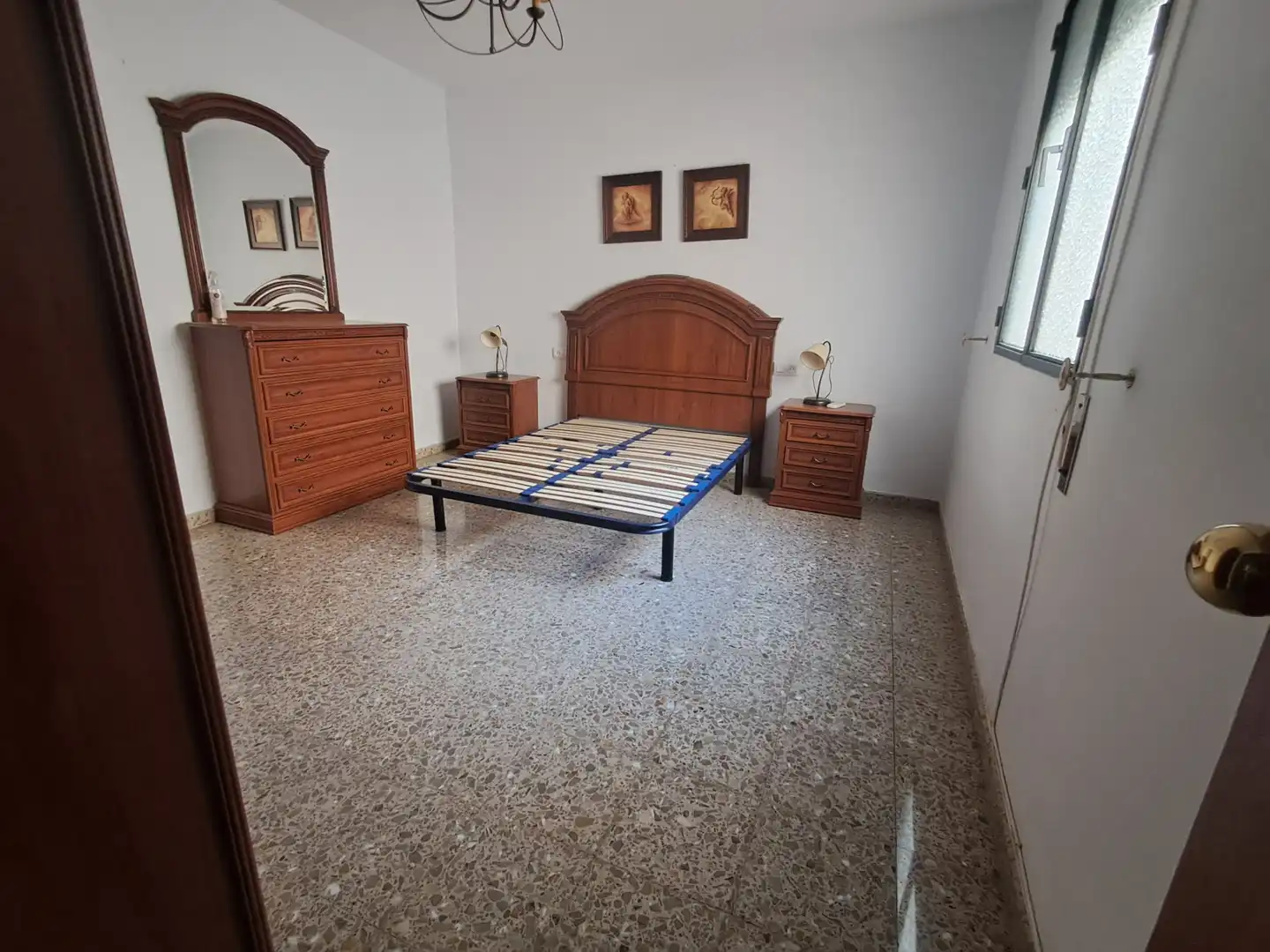Bedroom of Flat for sale in Bujalance  with Air Conditioner, Terrace and Storage room