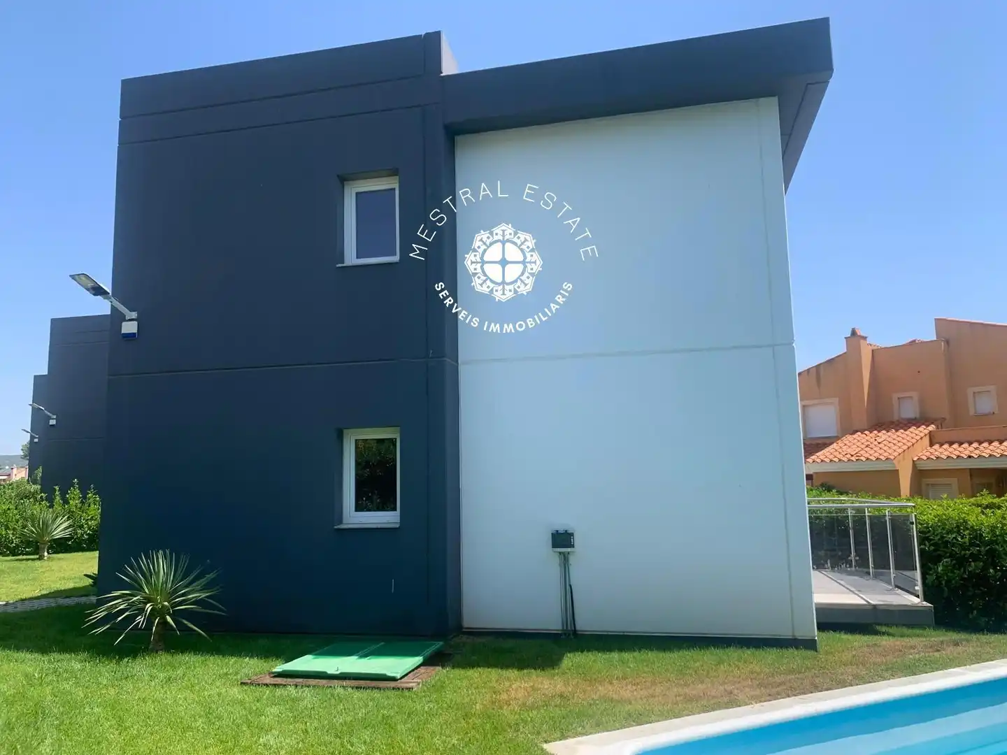 Vista exterior de Casa o chalet en venta en Mont-roig del Camp con Calefacción, Terraza y Piscina