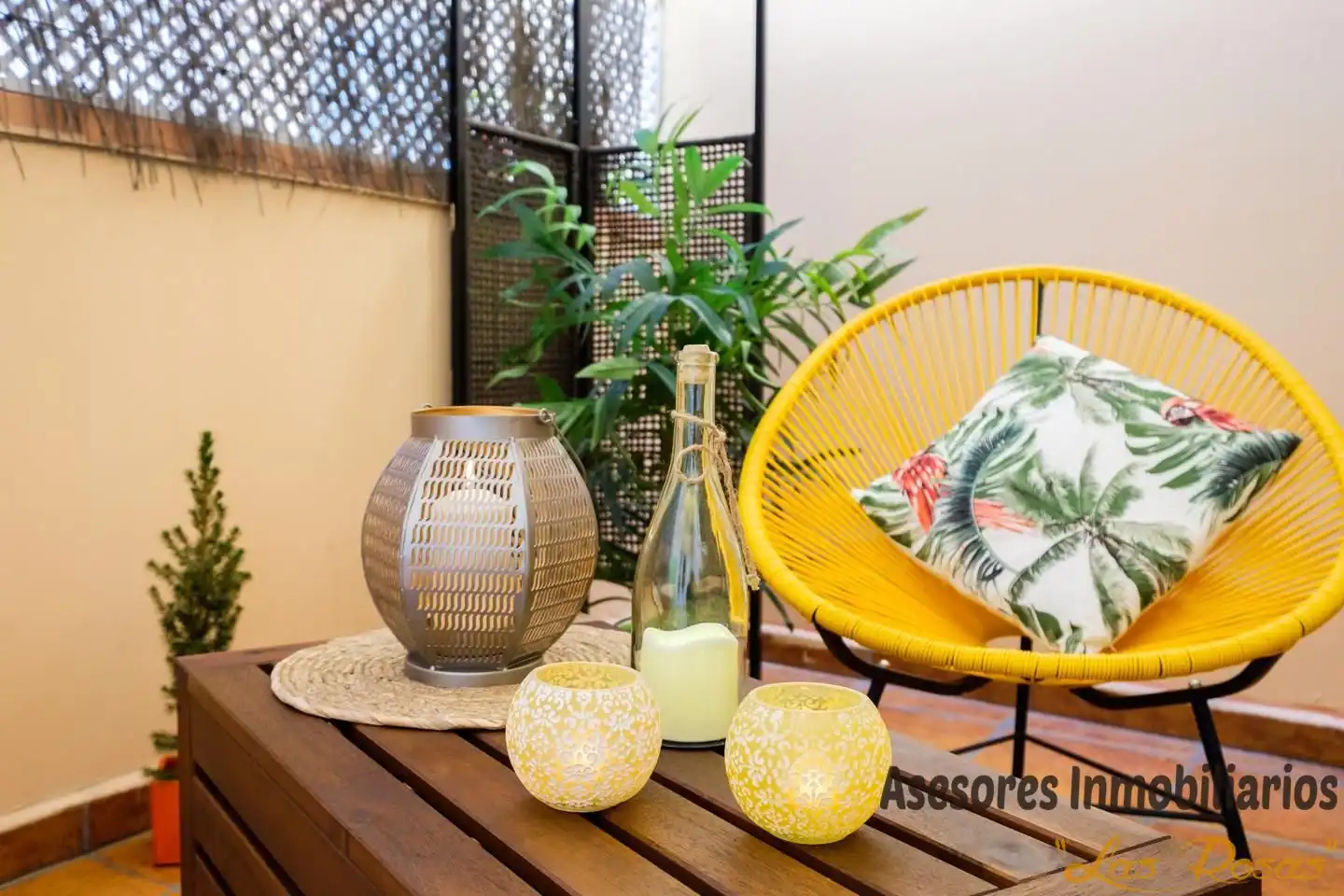 Terrasse von Wohnung zur Miete in Madrid mit Klimaanlage und Möbliert