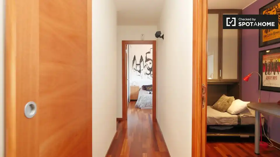 Flat for share in Barcelona  with Air Conditioner, Heating and Furnished