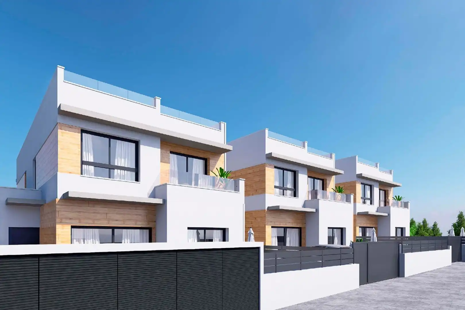 Vista exterior de Casa o xalet en venda en Benijófar amb Aire condicionat, Calefacció i Jardí privat