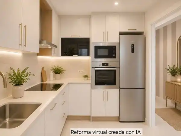 Kitchen of Flat for sale in Vigo   with Storage room
